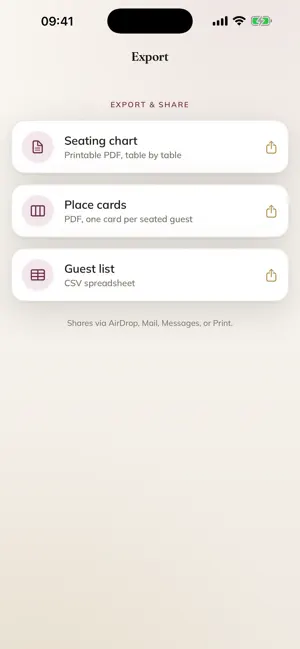 Placecard: Seating Planner screenshot 3