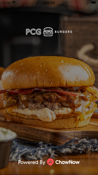 PCG BURGERS WINTER GARDEN iPhone screenshot 1 - Food & Drink app