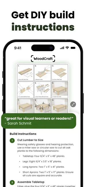 WoodCraft: Wood Plans & Guides iPhone screenshot 3