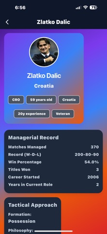 Pregame 2026 screenshot