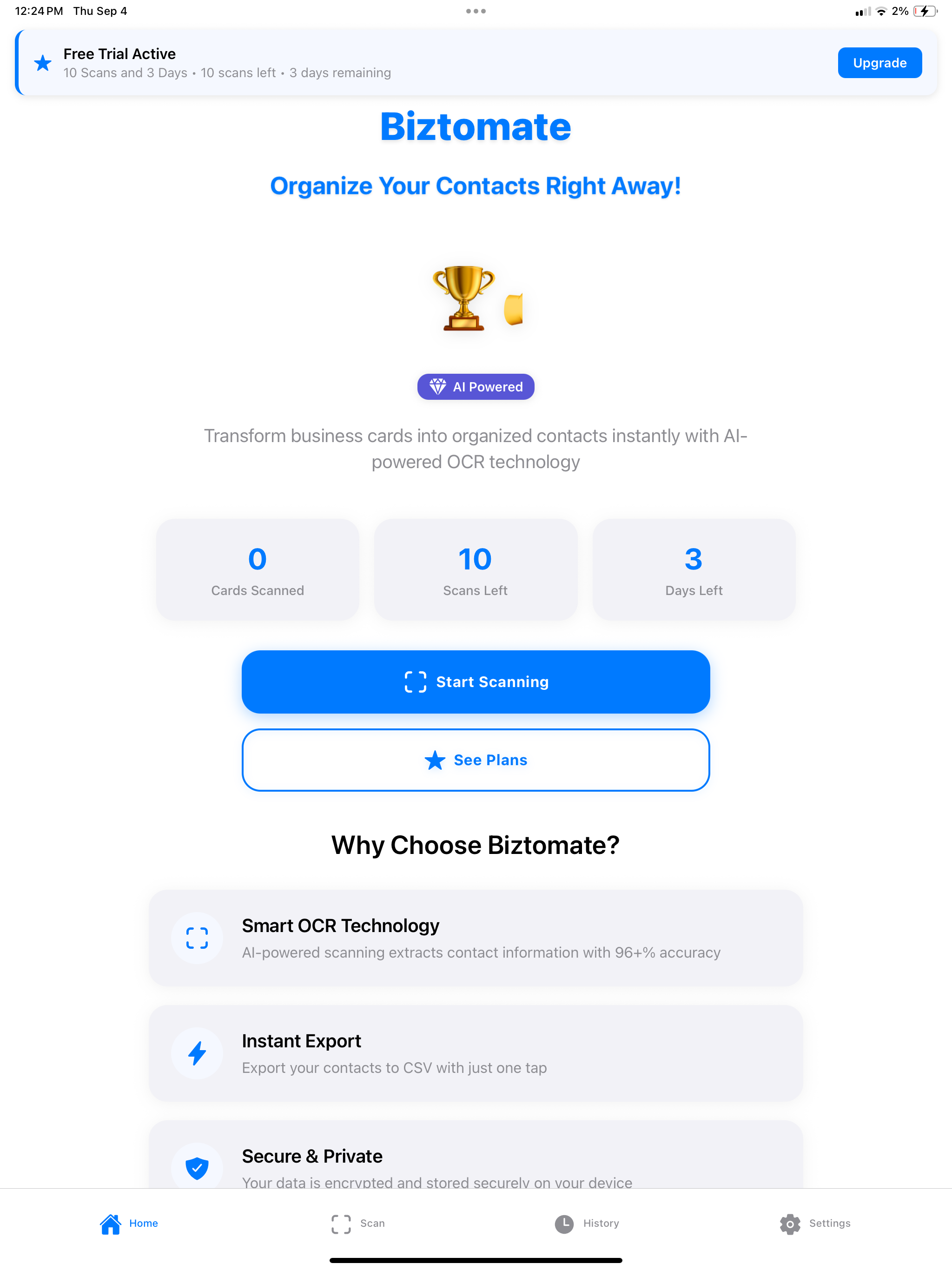 Biztomate screenshot 8