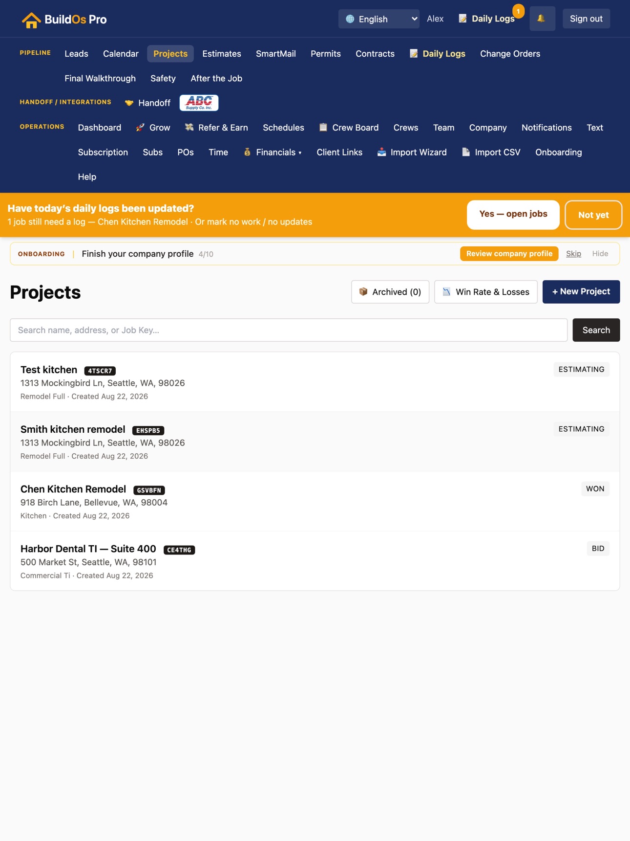Screenshot 5 of BuildOs Pro