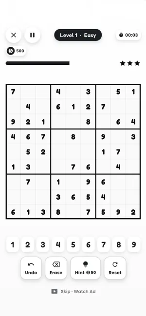 Sudoku Time: Brain Puzzle screenshot 4