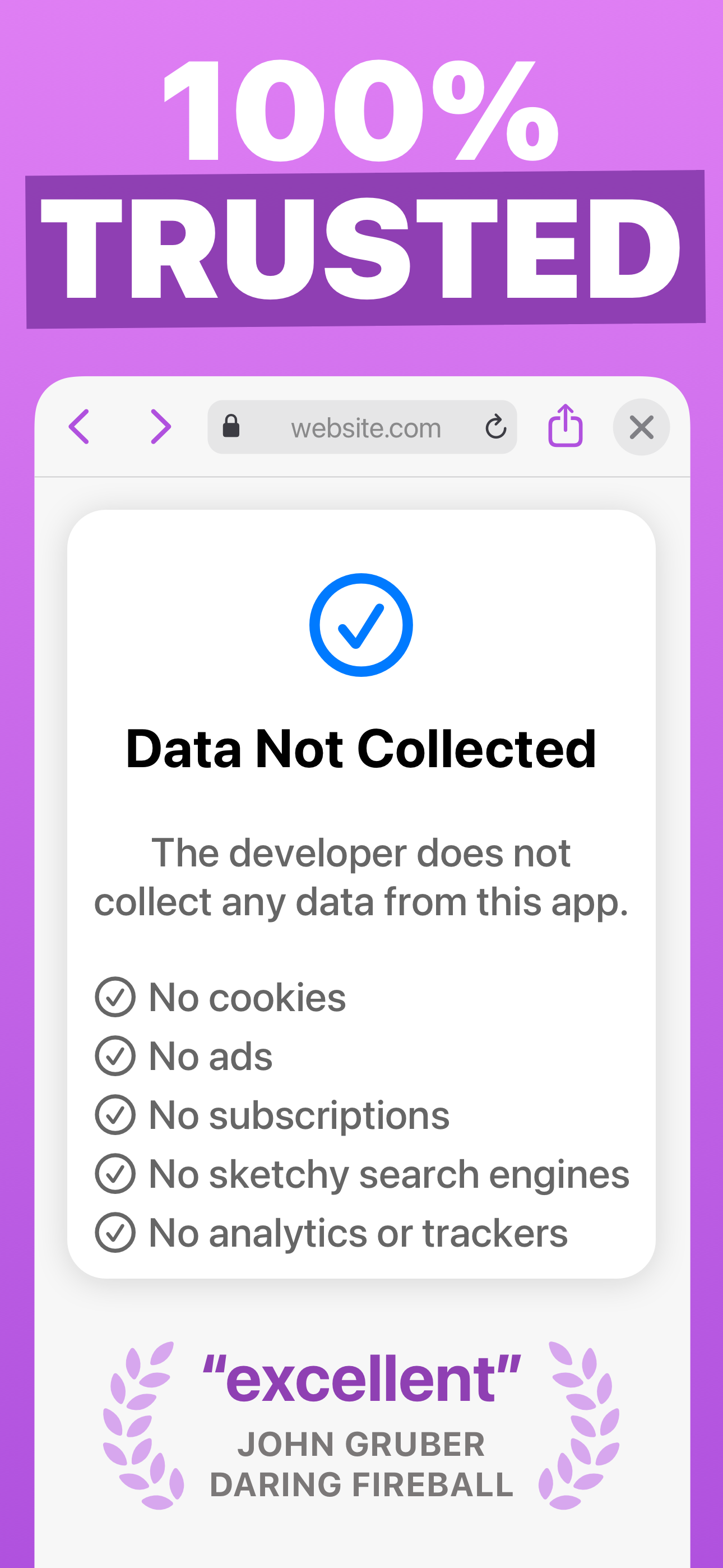 Incognito — Private Browser
