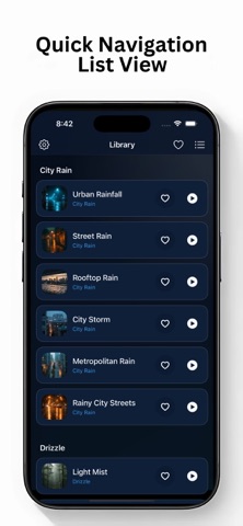 Rain Sounds・ screenshot