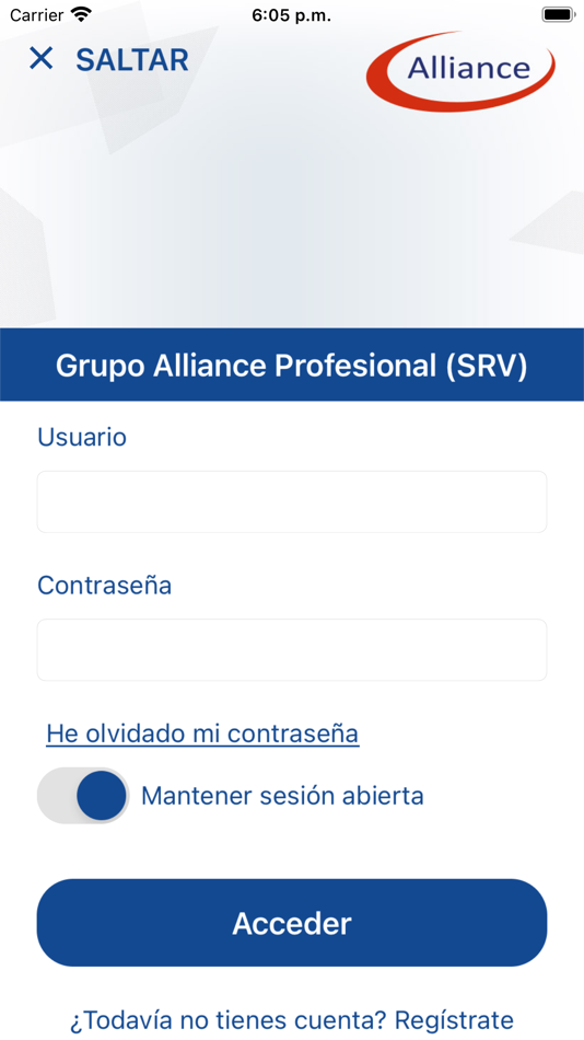 #1. Grupo Alliance Profesional SRV (iOS) 由: Outsmart Assistance SL