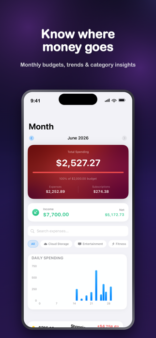 Flowly: Expense Tracker Screenshot 3 of 4