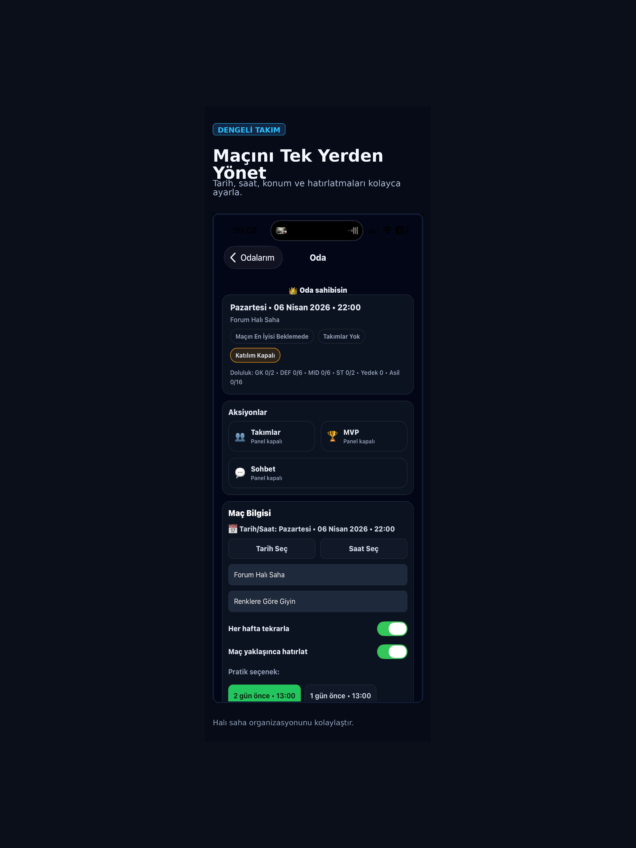 Dengeli Takım screenshot 6