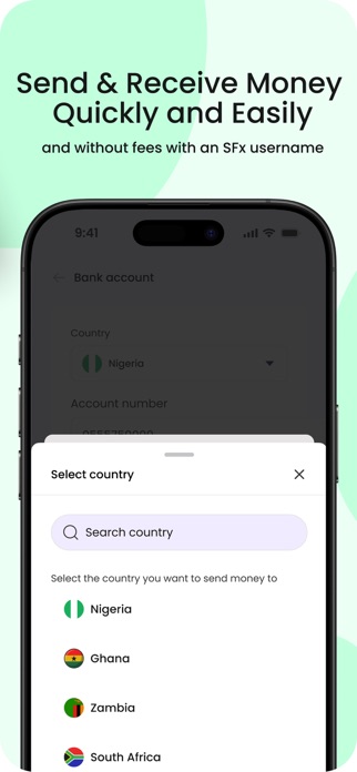 SFx Money App Screenshot 5 of 6