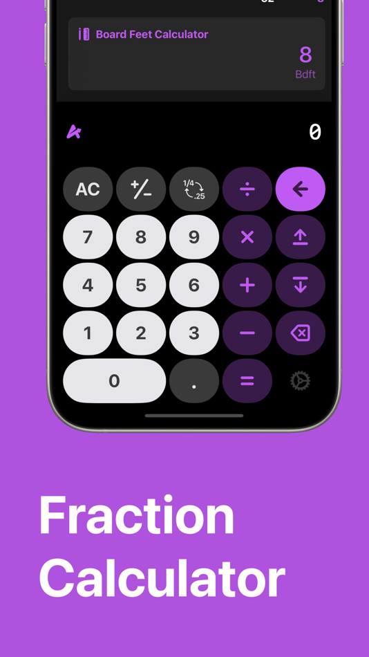 #1. Fraction Calculator - One16 (iOS) 由: Code Carton
