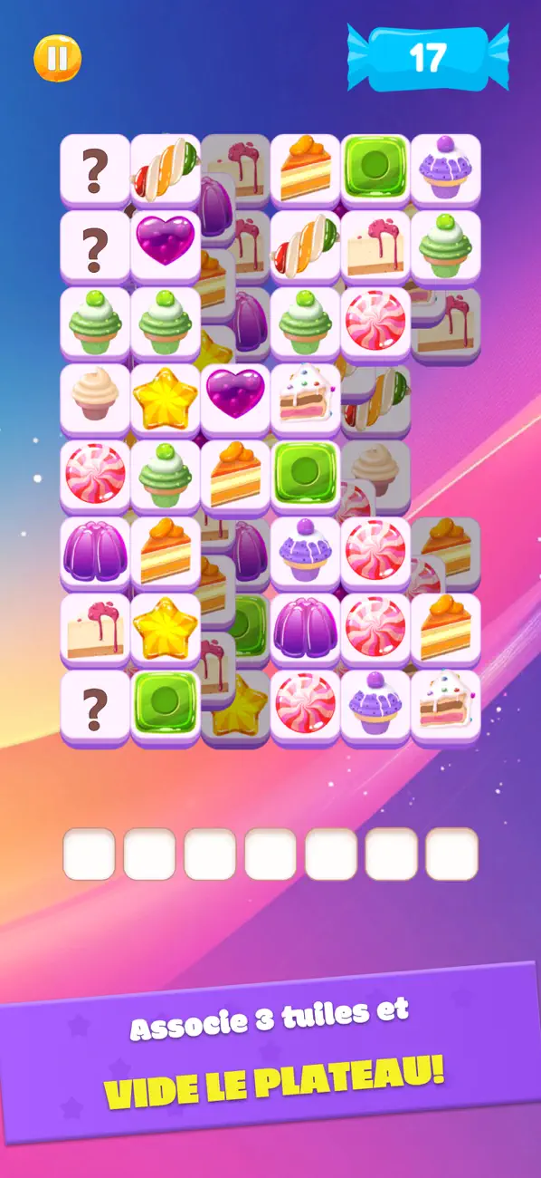 Screenshot #1 pour Candy Mahjong Match 3