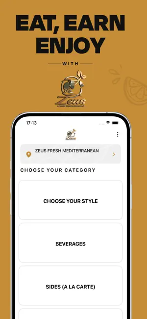 Zeus Fresh Mediterranean screenshot 1
