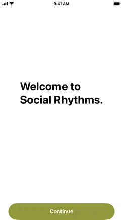 Social Rhythms iPhone image 1