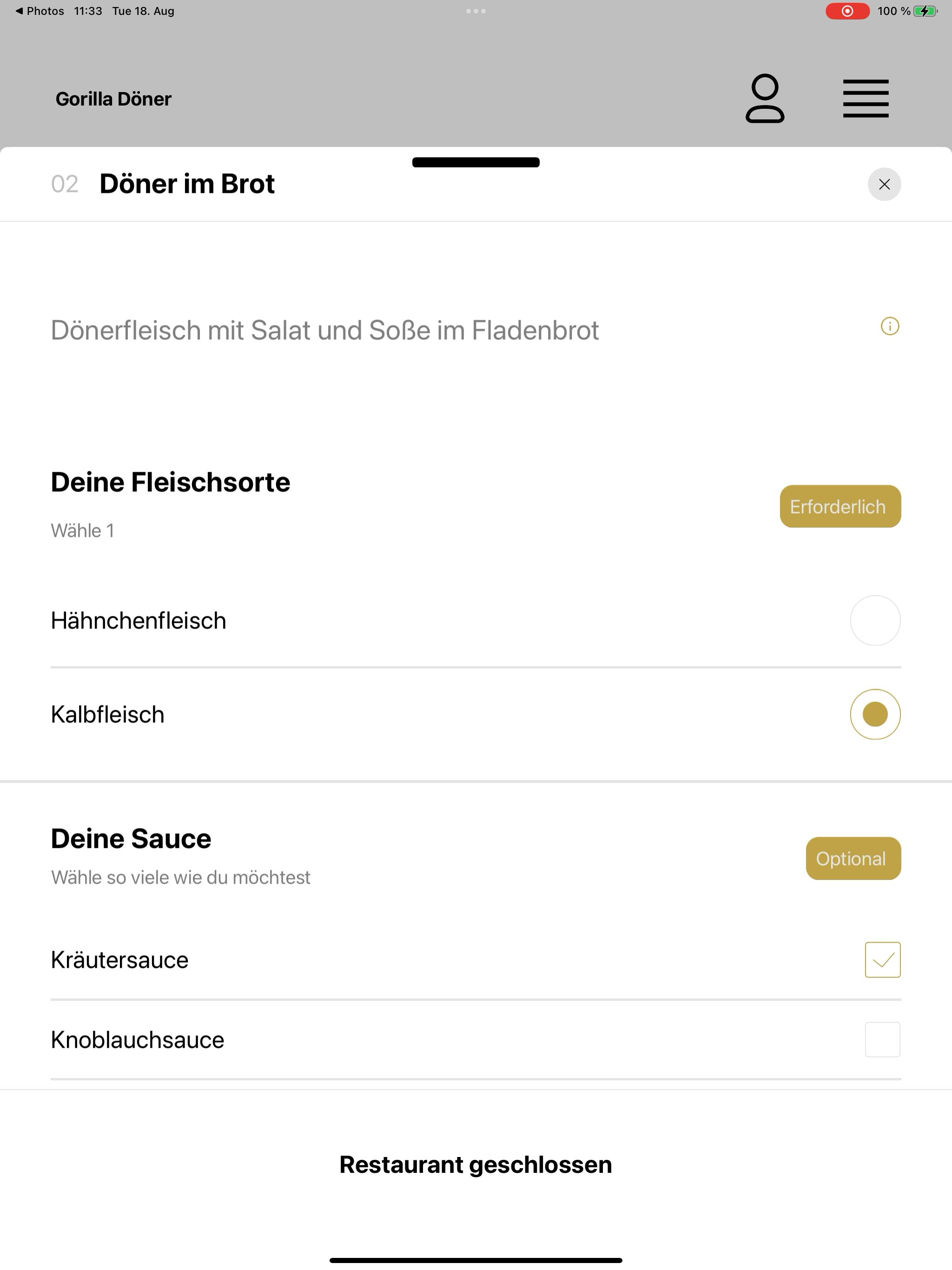 Gorilla Döner screenshot 15
