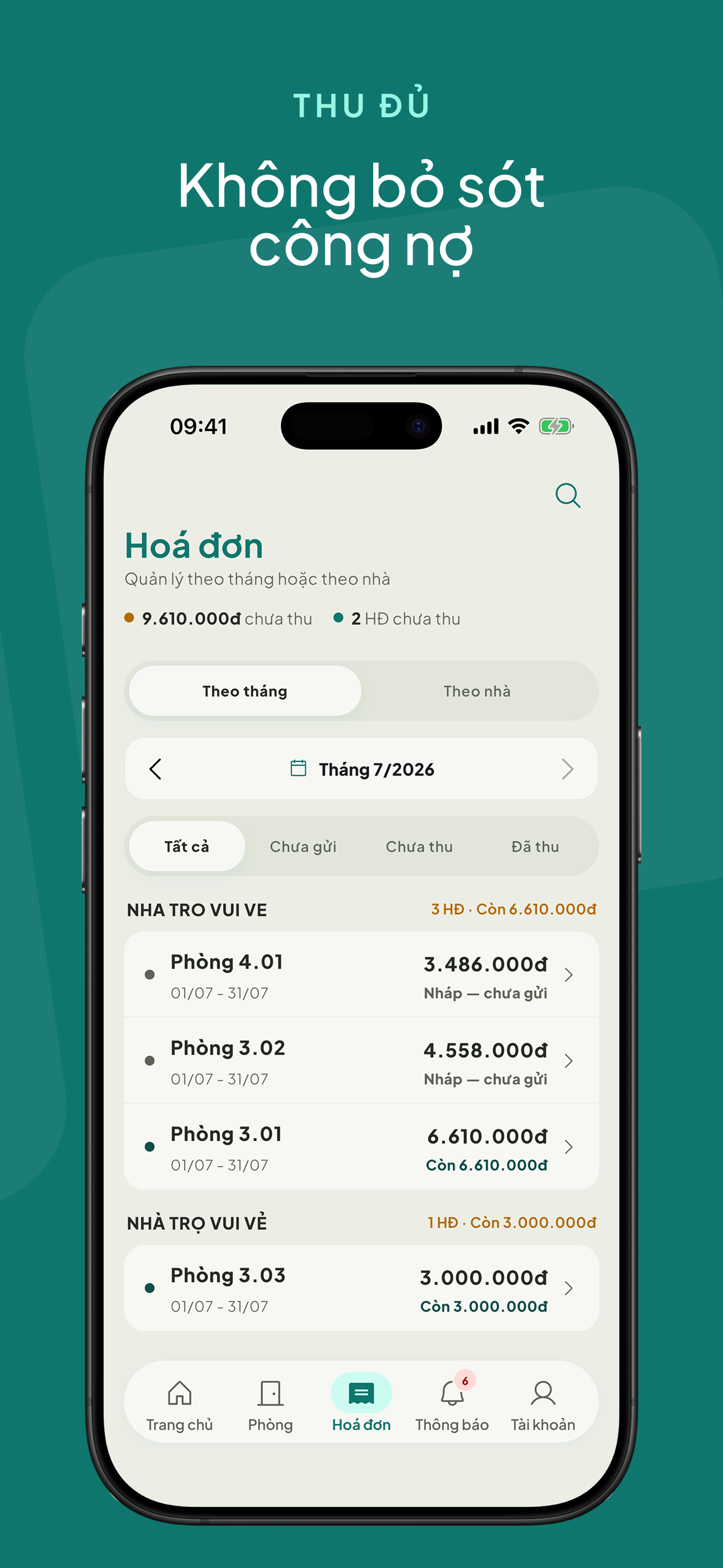 Rento - Quản lý nhà trọ screenshot 3
