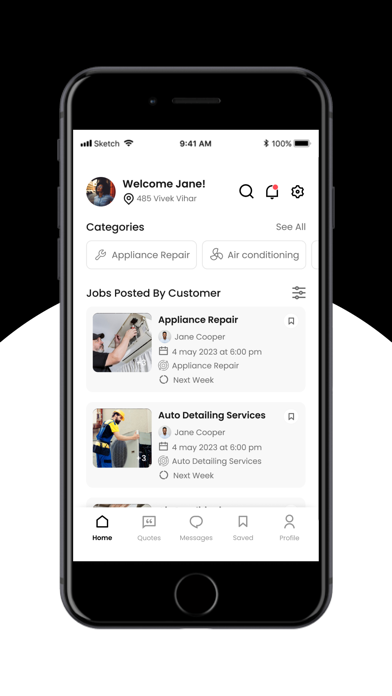 Screenshot 2 of JOBIPRO: Professional App