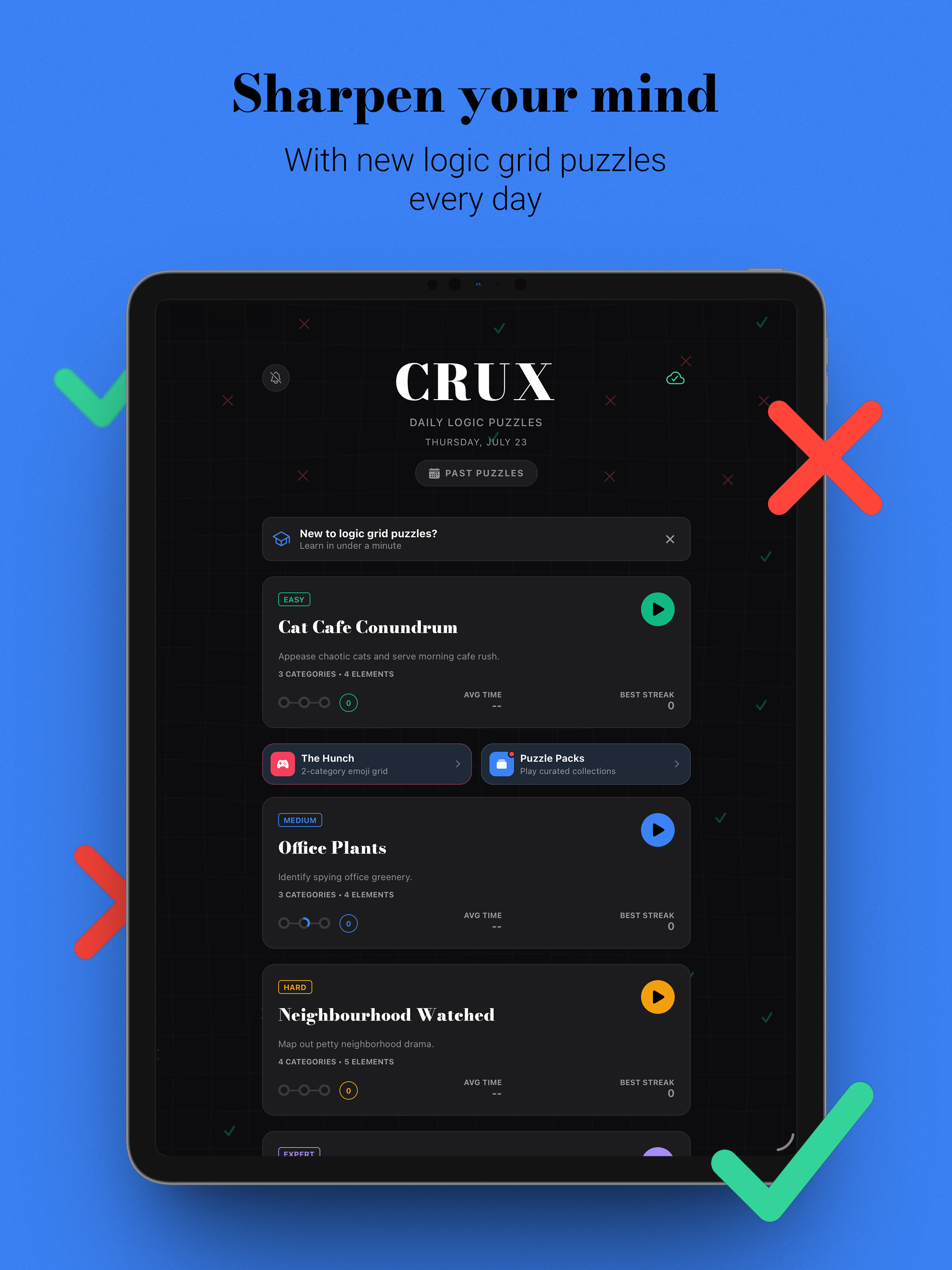 Crux: Daily Logic Puzzles screenshot 8