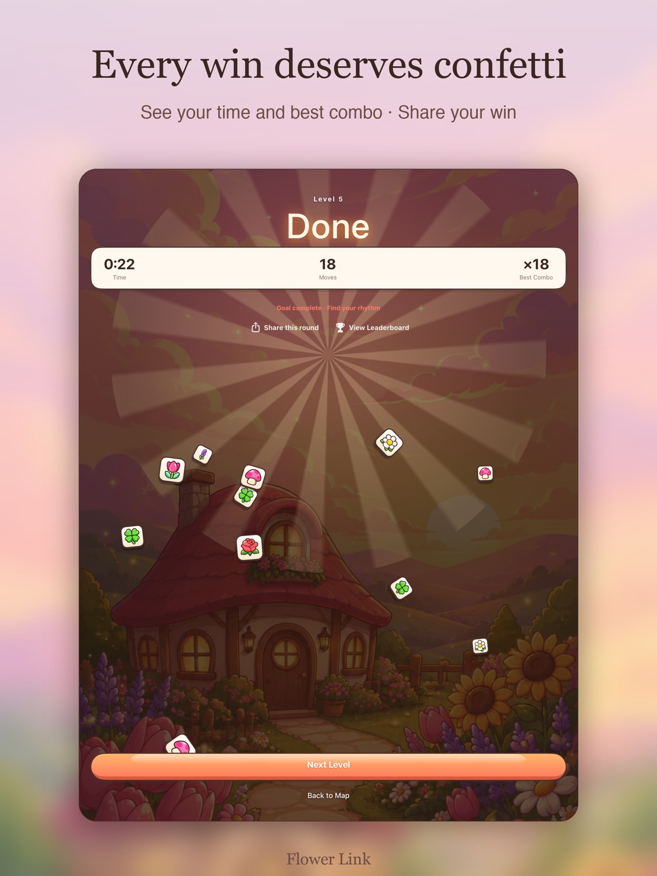 Screenshot 8 of Flower Link: Tile Match