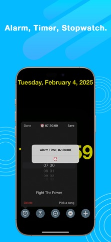 ClockZ | Clock Display + Alarm Screenshot 3 of 5