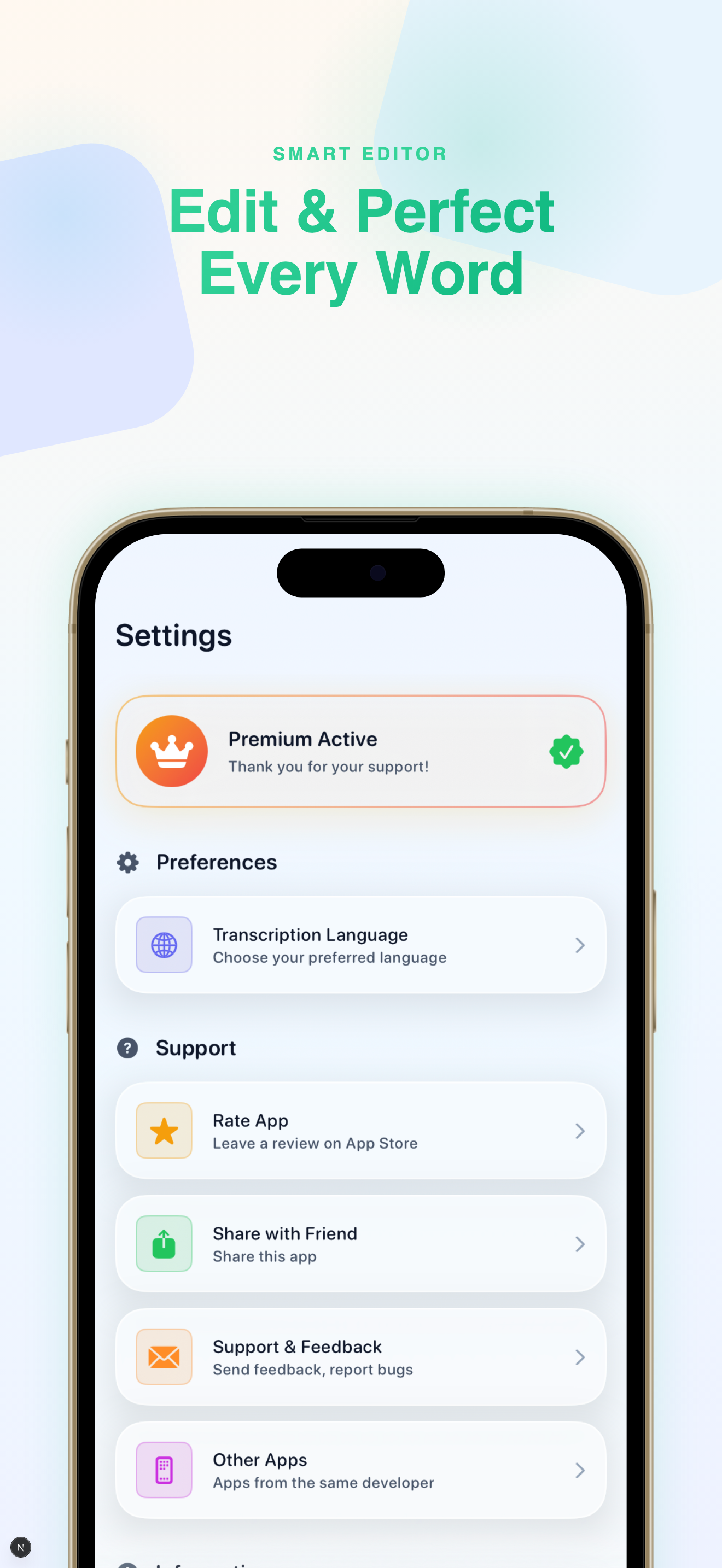 Transcribe: Voice to Text - AI screenshot 5