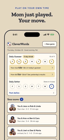 CleverWords: Team Word Game Screenshot 2 of 7