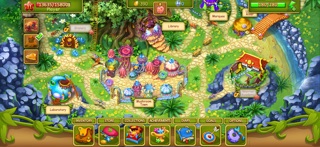 Clover meadow: match 3 game iPhone screenshot