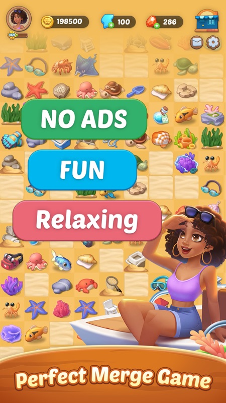 Seaside Escape®: Merge & Story screenshot 3