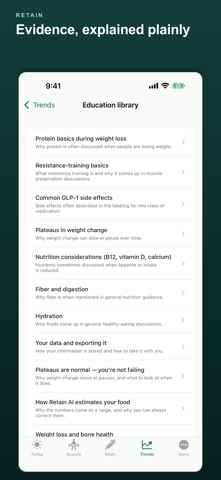 Education library: protein, resistance training and common side effects explained