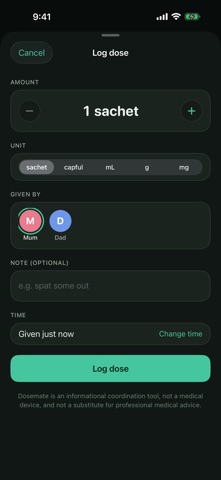 Dosemate: Dose Tracker Screenshot 5 of 10