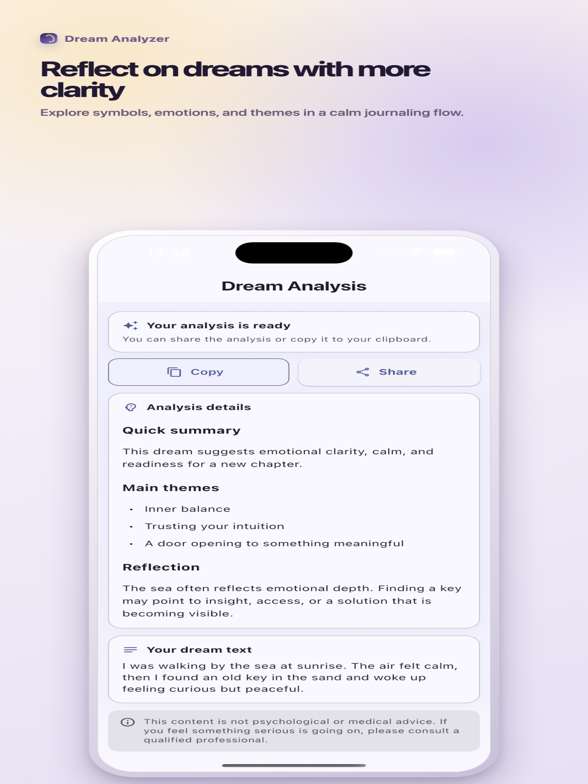 Dream Analyzer screenshot 7