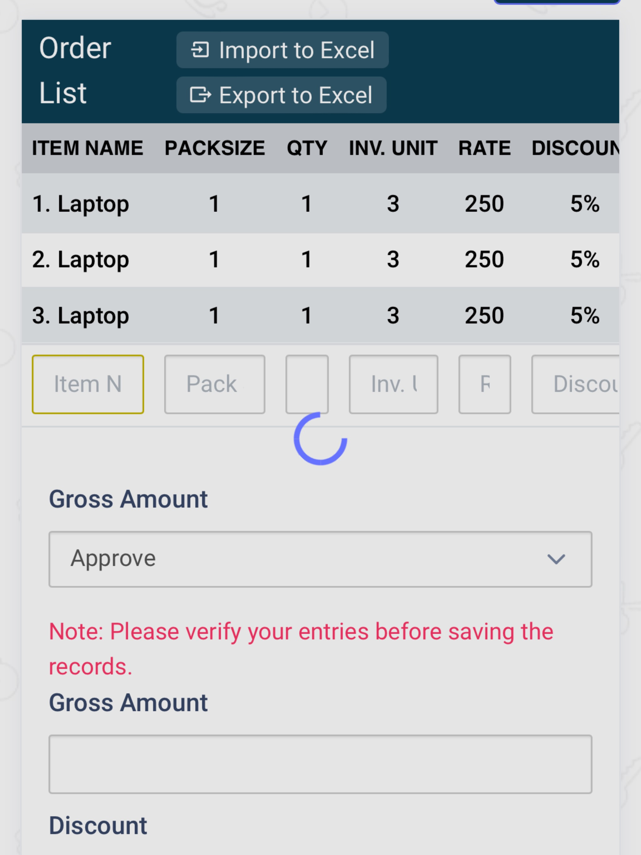 Synoweb Dashboard screenshot 4