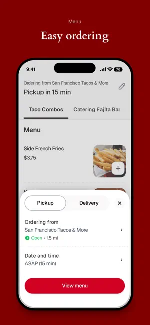 San Francisco Tacos & More screenshot 3
