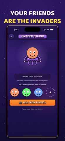Face Invaders: Defend Earth screenshot 2