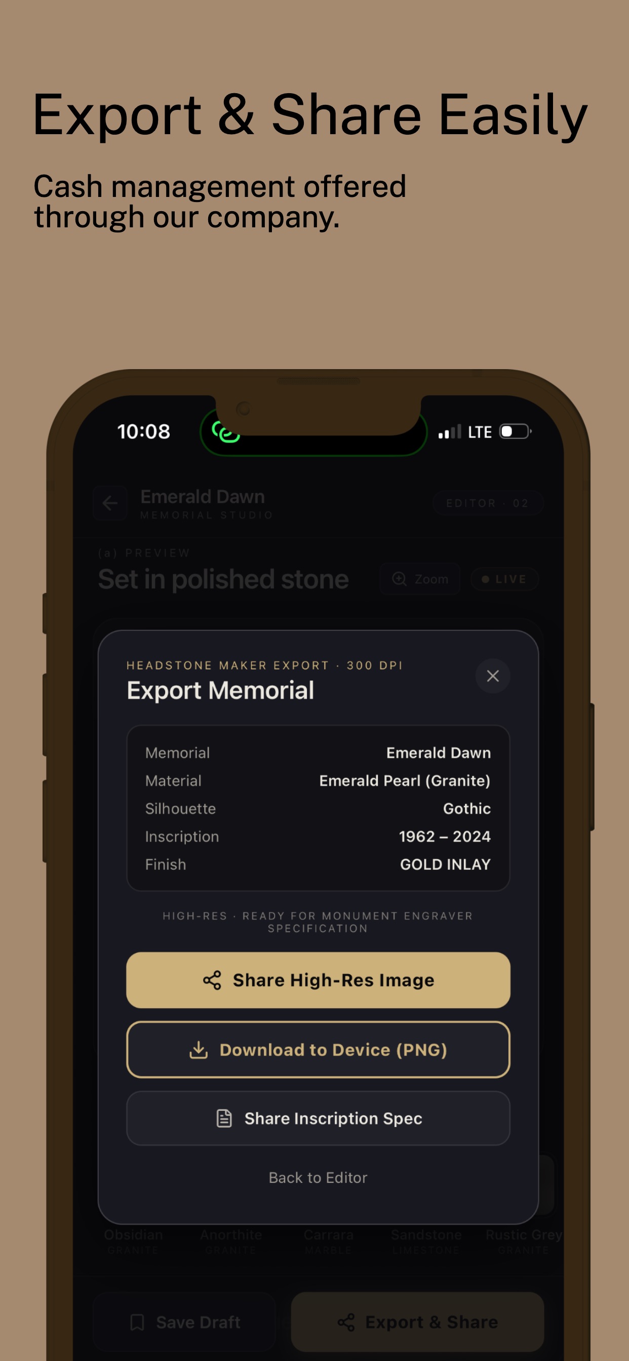 Screenshot 3 of Headstone Maker
