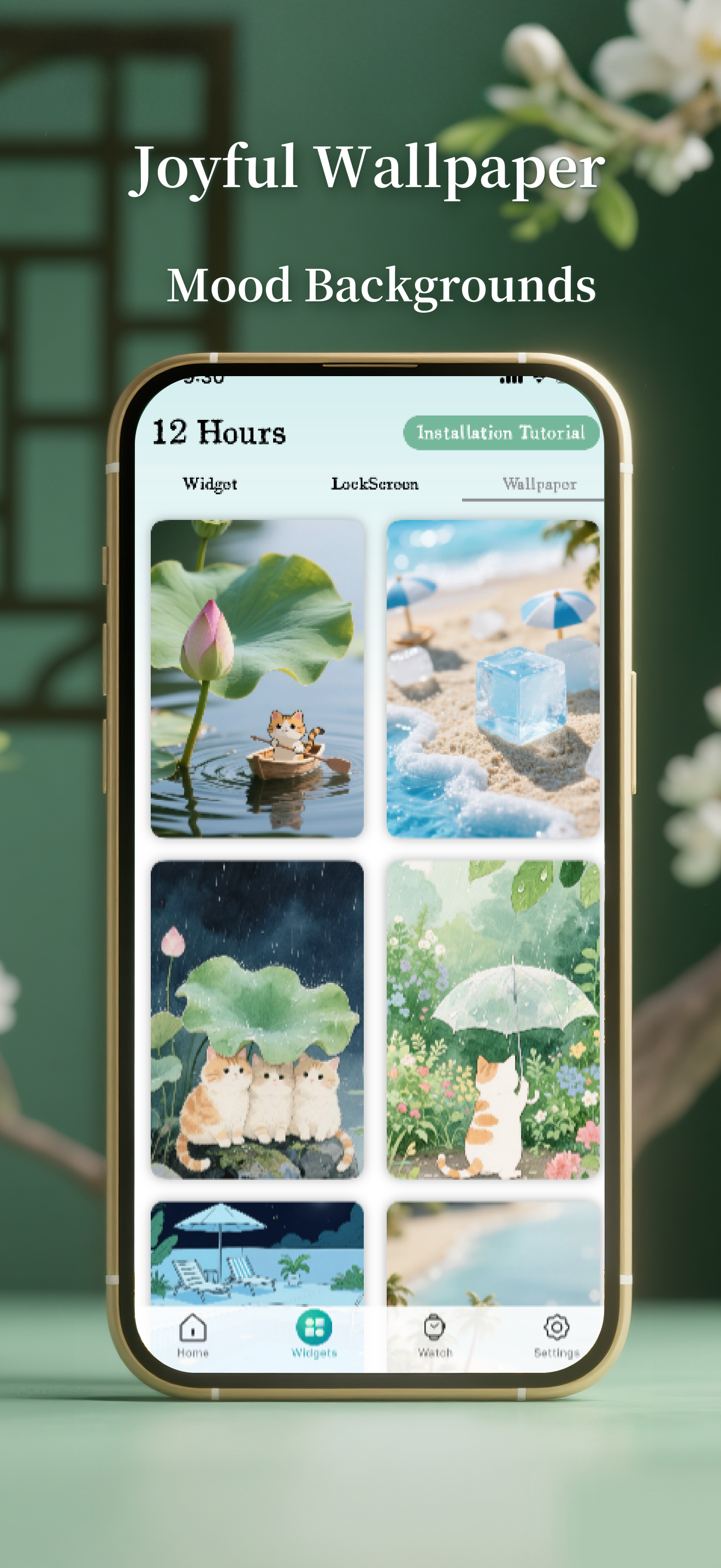 12 Hour Health - Energy Widget