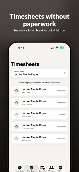 Spots POS - Employee Manager screenshot 2