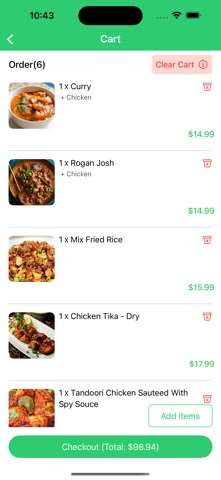 Chautari Grill and Bar iPhone screenshot