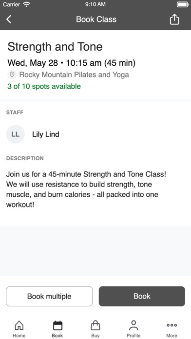 App screenshot
