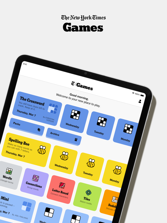 Screenshot #4 pour NYT Games: Word Games & Sudoku