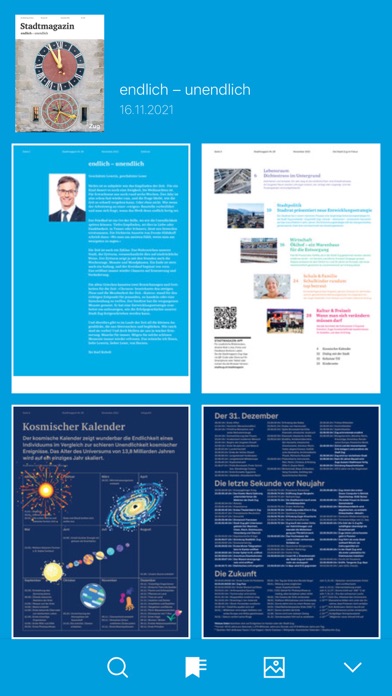 Stadtmagazin Zug Screenshot