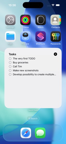 Quick Task (with widgets!) Screenshot 3 of 3