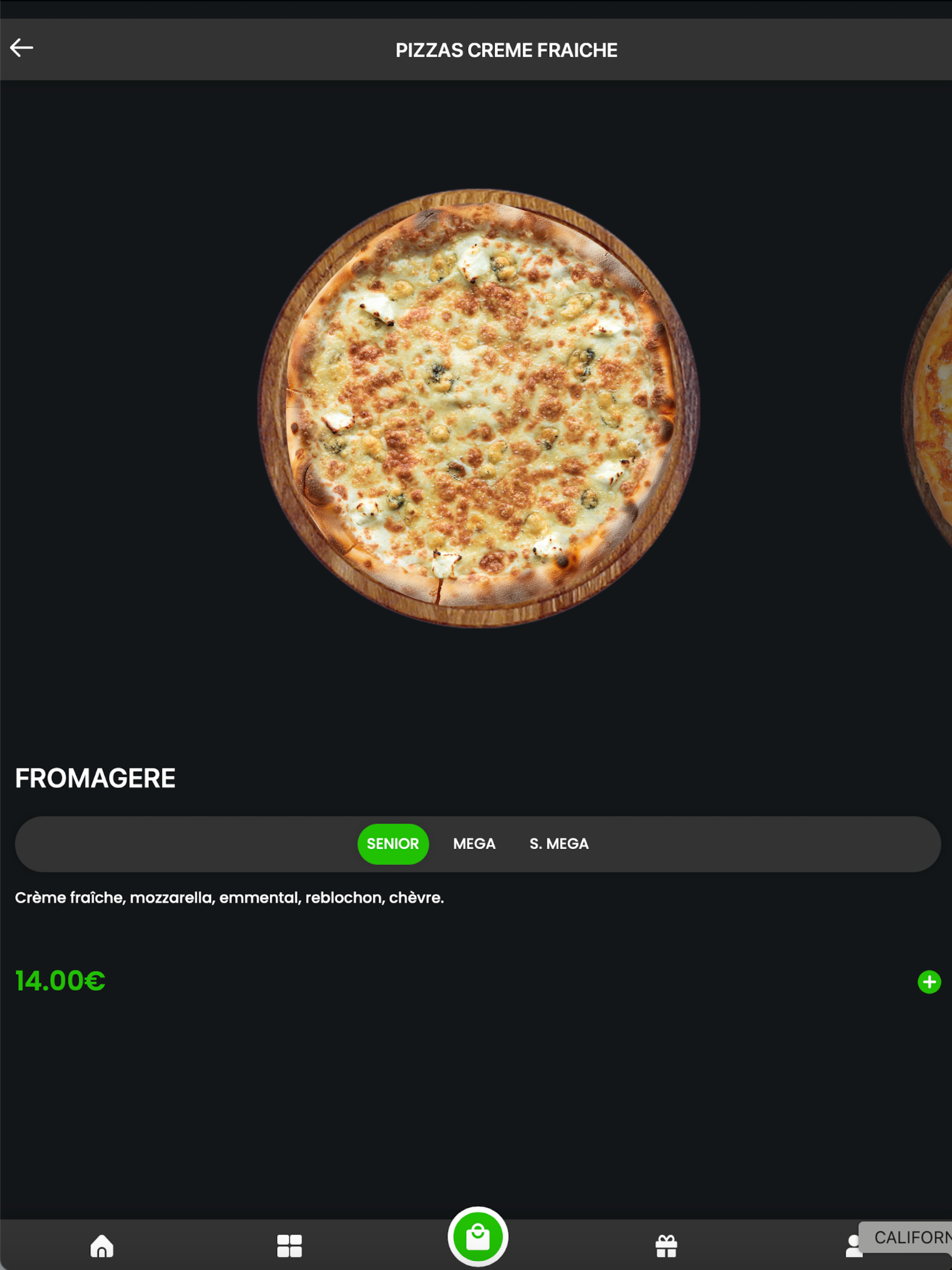 Californian Pizza