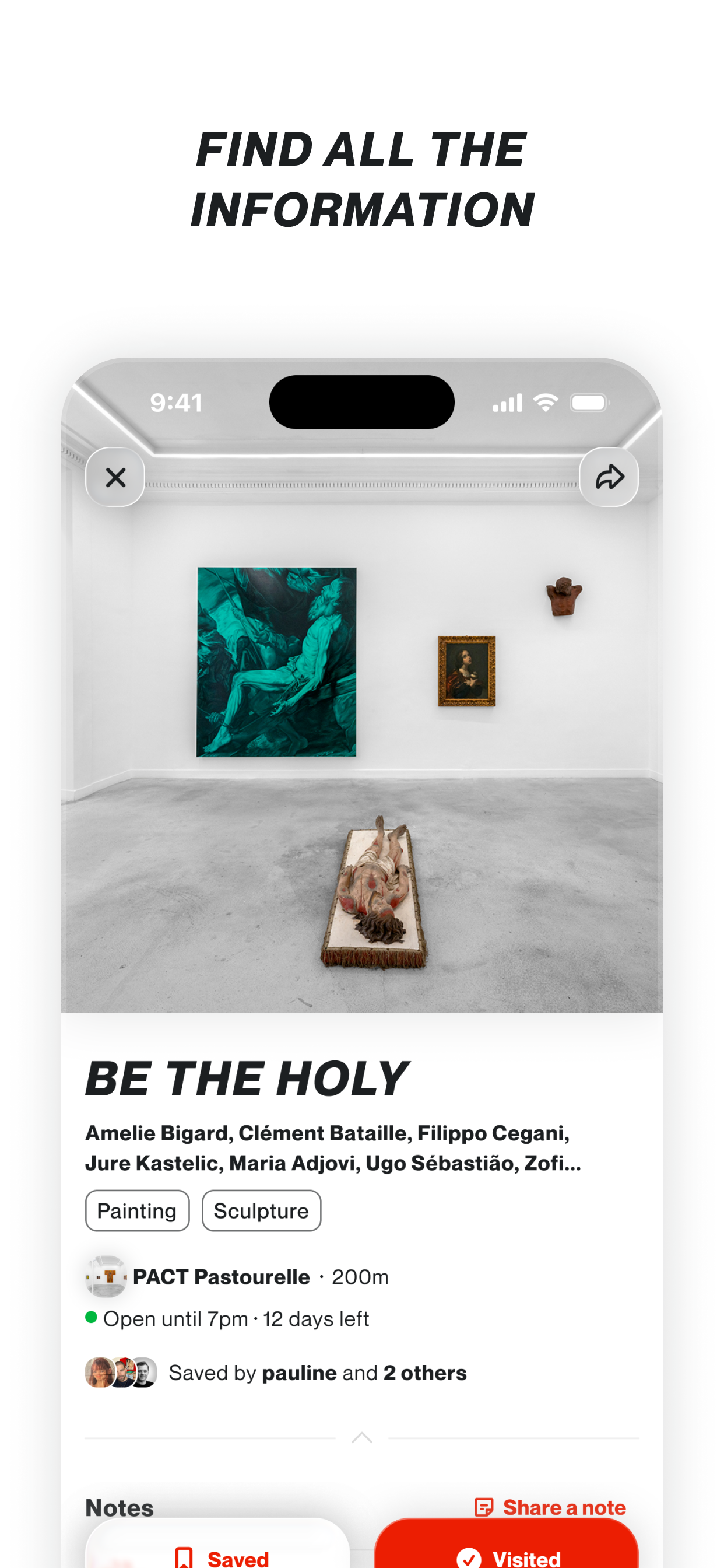 CUR8 — Art shows around you