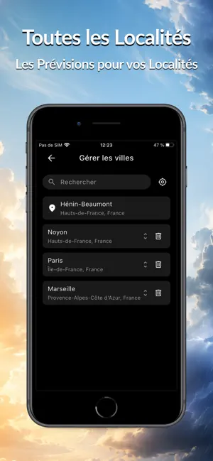 Météo+ Prévisions météo screenshot 3