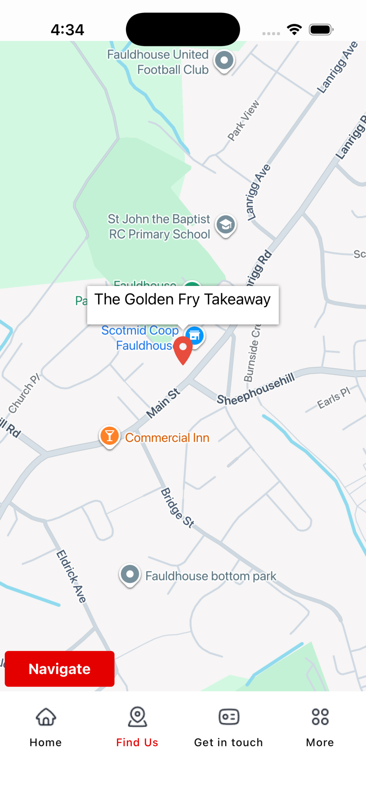 The Golden Fry Takeaway screenshot 2