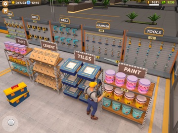 Construction Market Simulation iPad screenshot