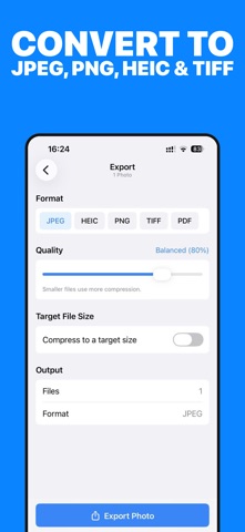 JPEG Converter & Photo Editor Screenshot 1 of 5
