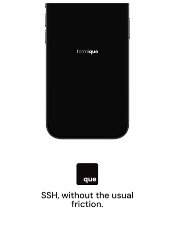 termique - SSH Client ipad screenshot 2