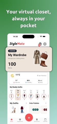 StyleMate: Closet&Outfit Maker screenshot