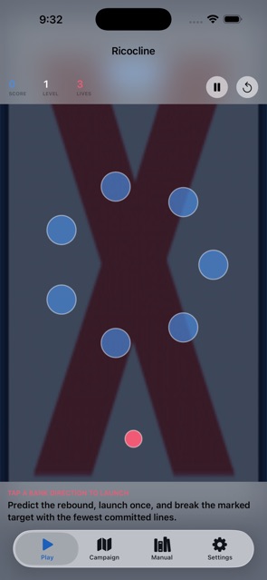 Ricocline screenshot 1